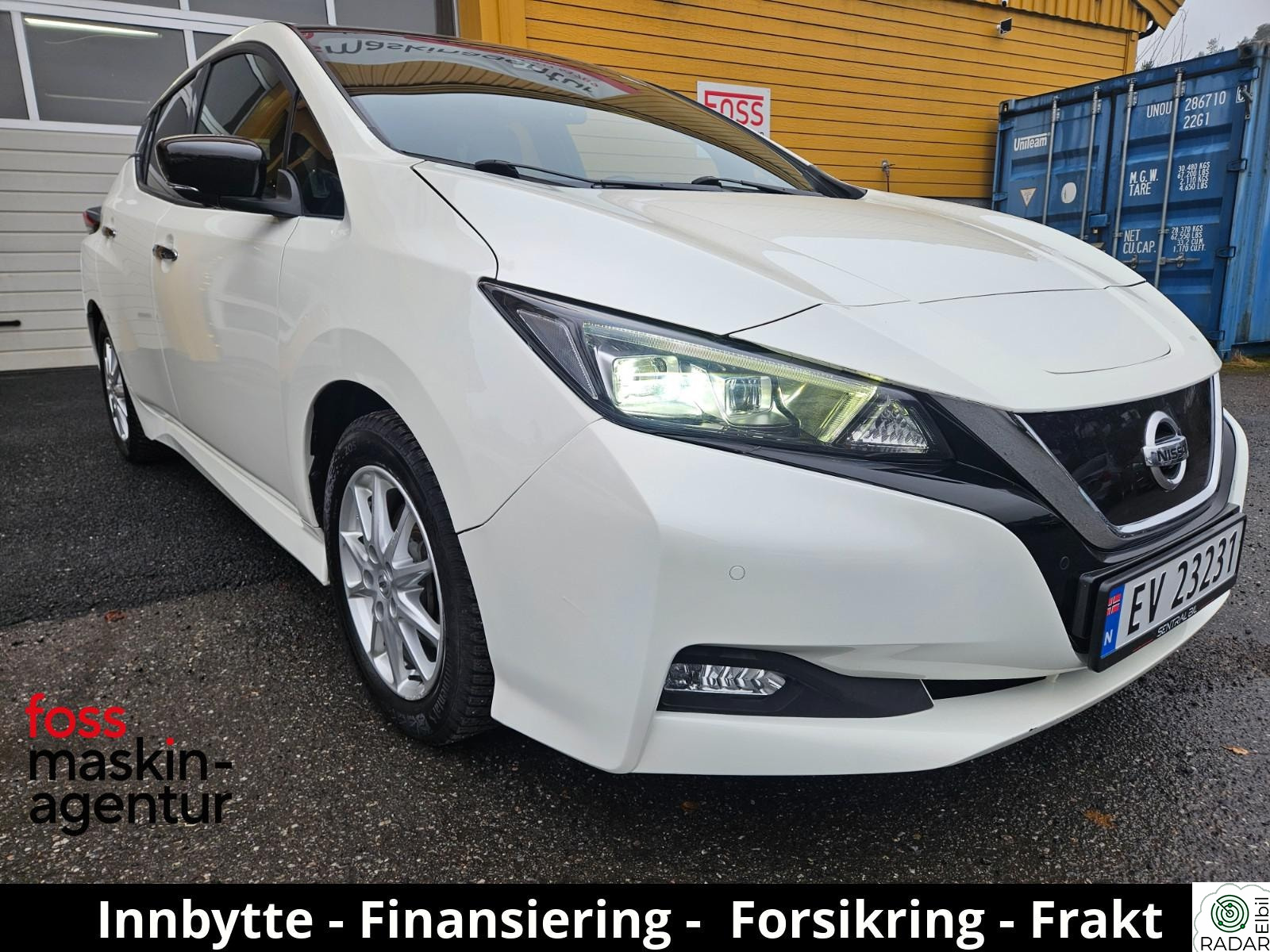 NISSAN Leaf 40kWh 40kWh 360-kamera+ACC+DAB+NYEU+Service+++