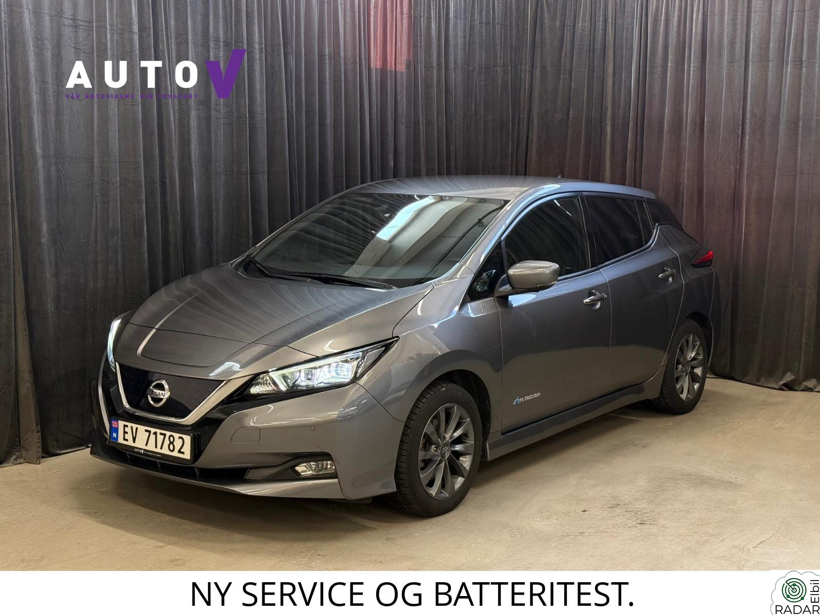 NISSAN Leaf 40kWh NYPRIS! 40kWh/TEKNA/BOSE/D.SKINN/ACC/R.KAM/BATTERITEST