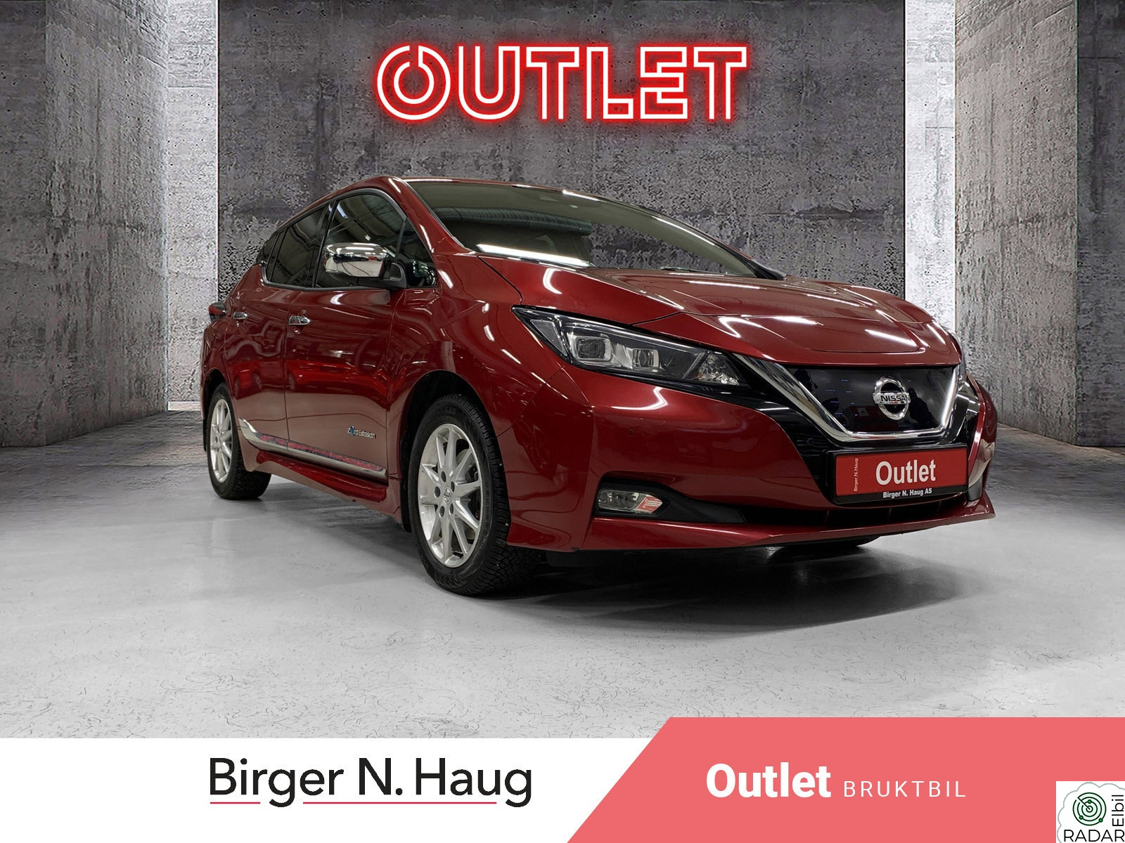 NISSAN Leaf 40kWh 40kWh Tekna OUTLET/NORSK/VARMEPUMPE/360CAM/DELSKINN+++