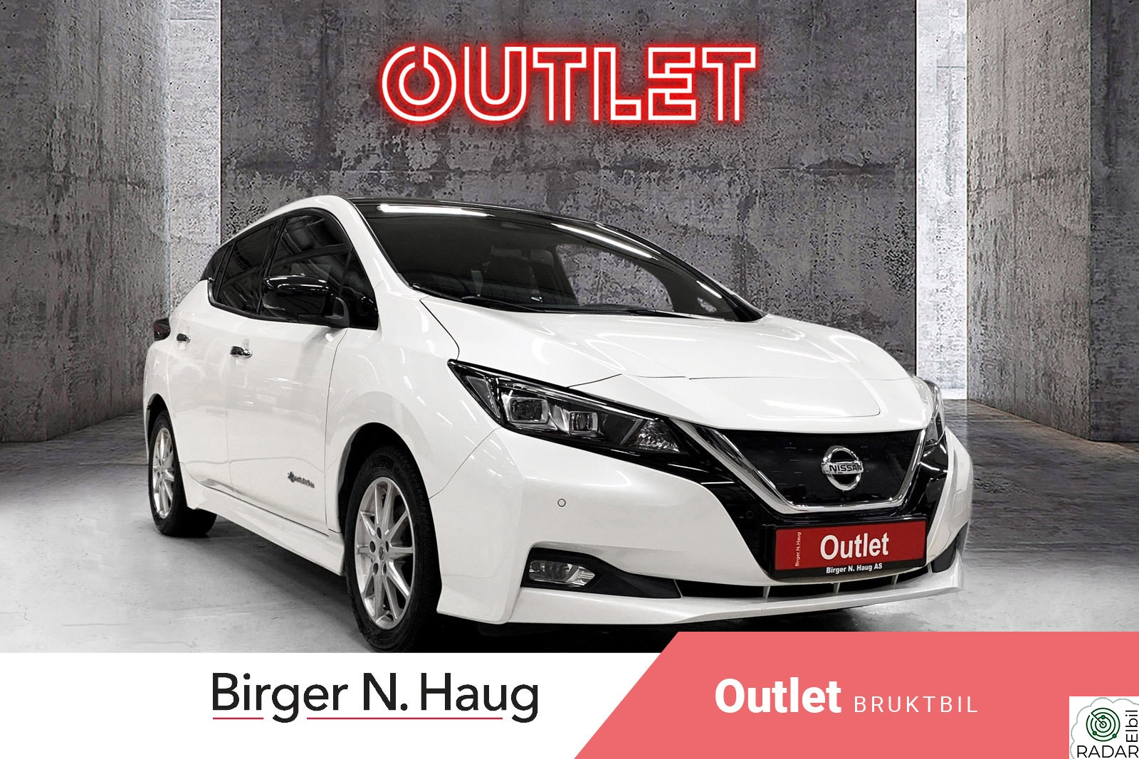 NISSAN Leaf 40kWh 40kWh N-Connecta /OUTLET/360 KAMERA/ACC/VARMEPUMPE/