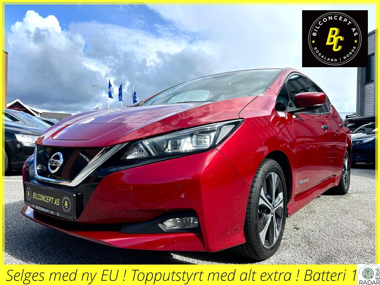NISSAN Leaf 40kWh 270km Tekna Skinn/Propilot/Kamera/Navi/DriverAssist/PDC
