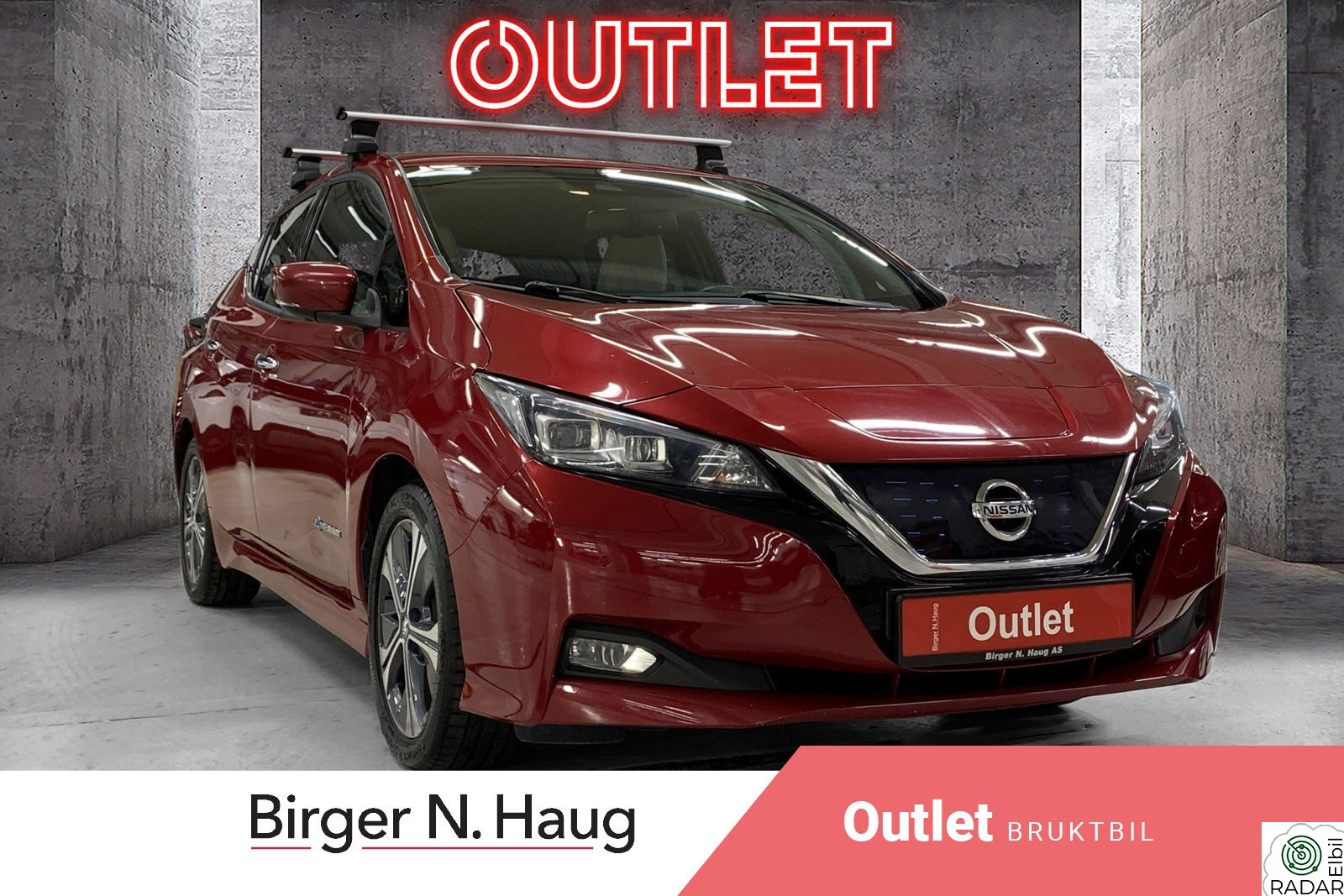 NISSAN Leaf 40kWh 40kWh Tekna VARMEPUMPE/DELSKINN/360CAM/ADAPTIV/BI-LED++