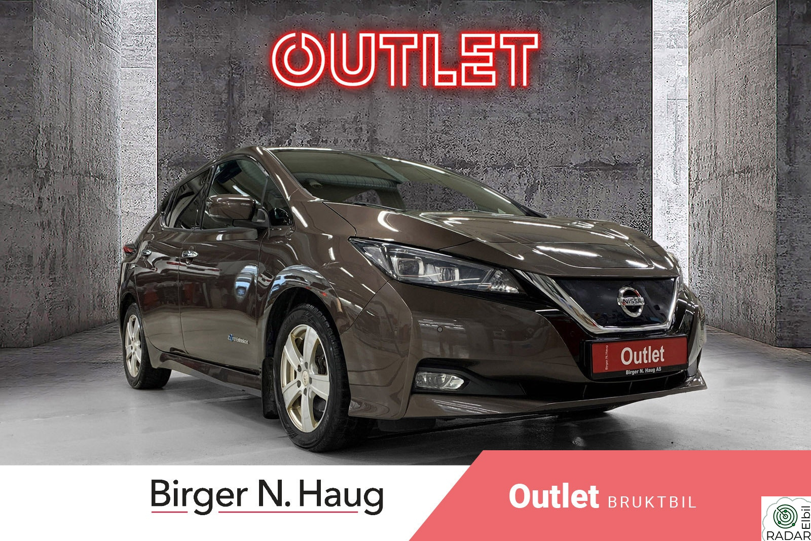 NISSAN Leaf 40kWh 40kWh Tekna /VARMEPUMPE/DELSKINN/NY-SERVICE/NY-EU+++