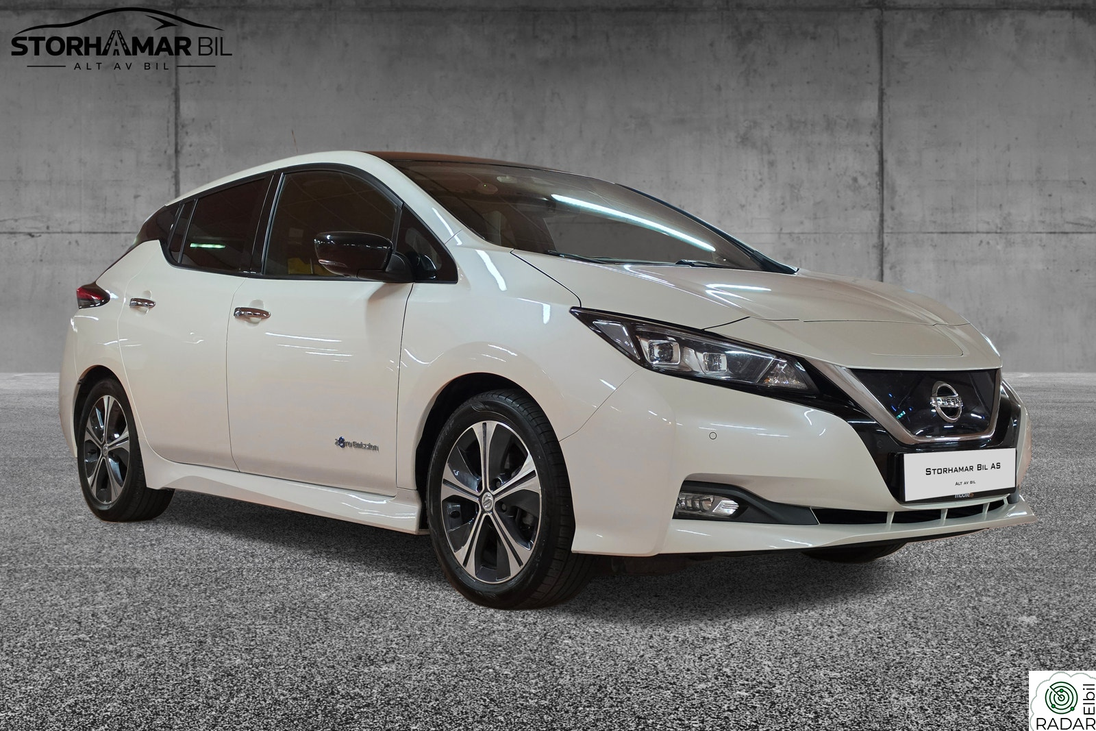 NISSAN Leaf 40kWh 40kWh 150HK AUT/Cruise/Navi/Park.S/RyggeK/V i Ratt/DAB+