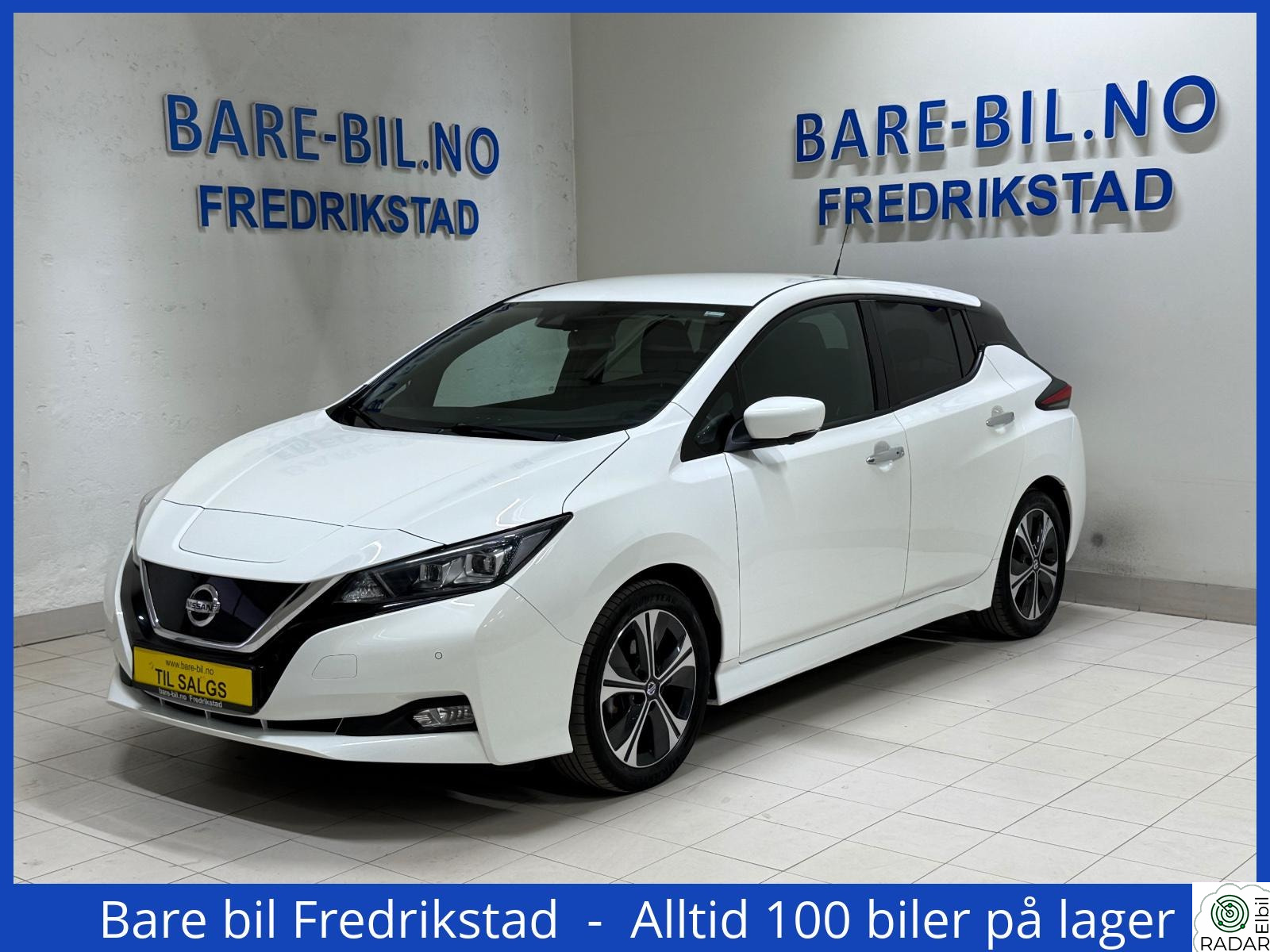 NISSAN Leaf 40kWh 40kWh Aut/360 Kamera/Acc/V,Ratt/Bliss/Dab/Keyless/BT++