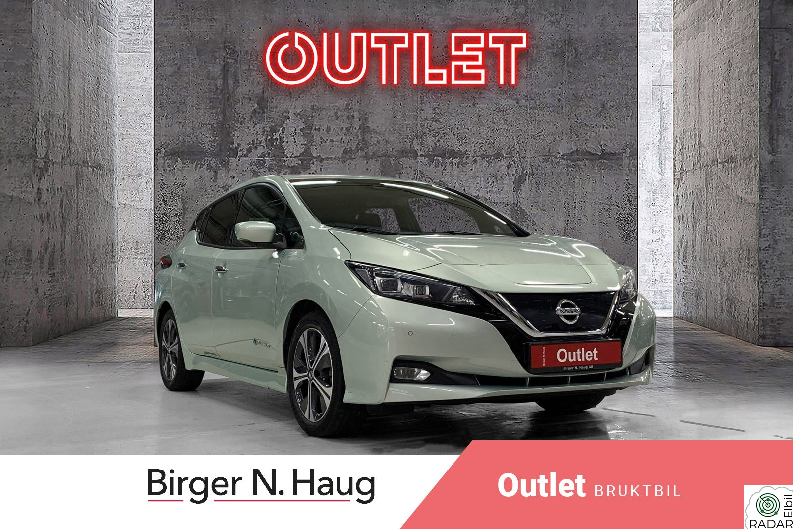 NISSAN Leaf 40kWh 40kWh Tekna 360 KAMRA/BOSE/KEYLESS/VARME RATT OG SETE++