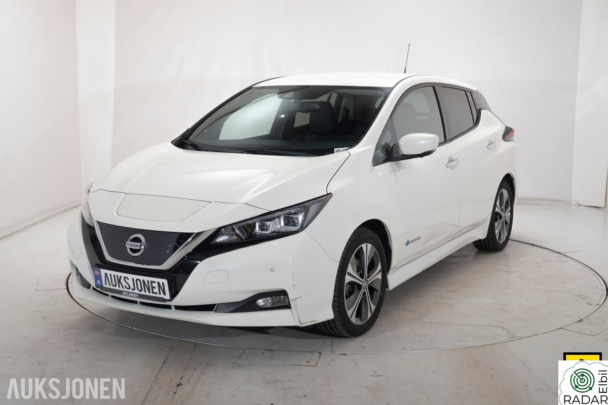 NISSAN Leaf 40kWh 40 KWH TEKNA BOSE ACC 360-KAMERA VARMER NAVI