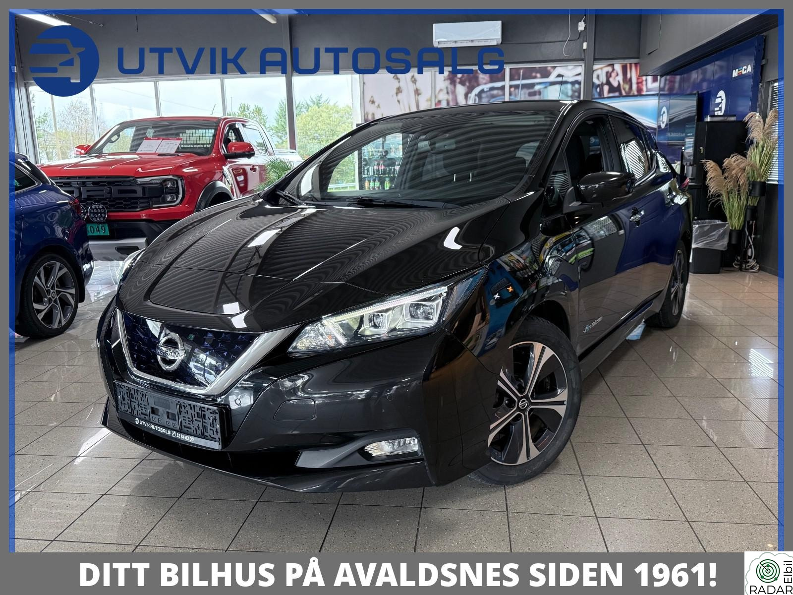 NISSAN Leaf 40kWh 40KWH 270KM/360 KAMERA/OPPVARMET RATT/TLF/VARMEPUMPE++