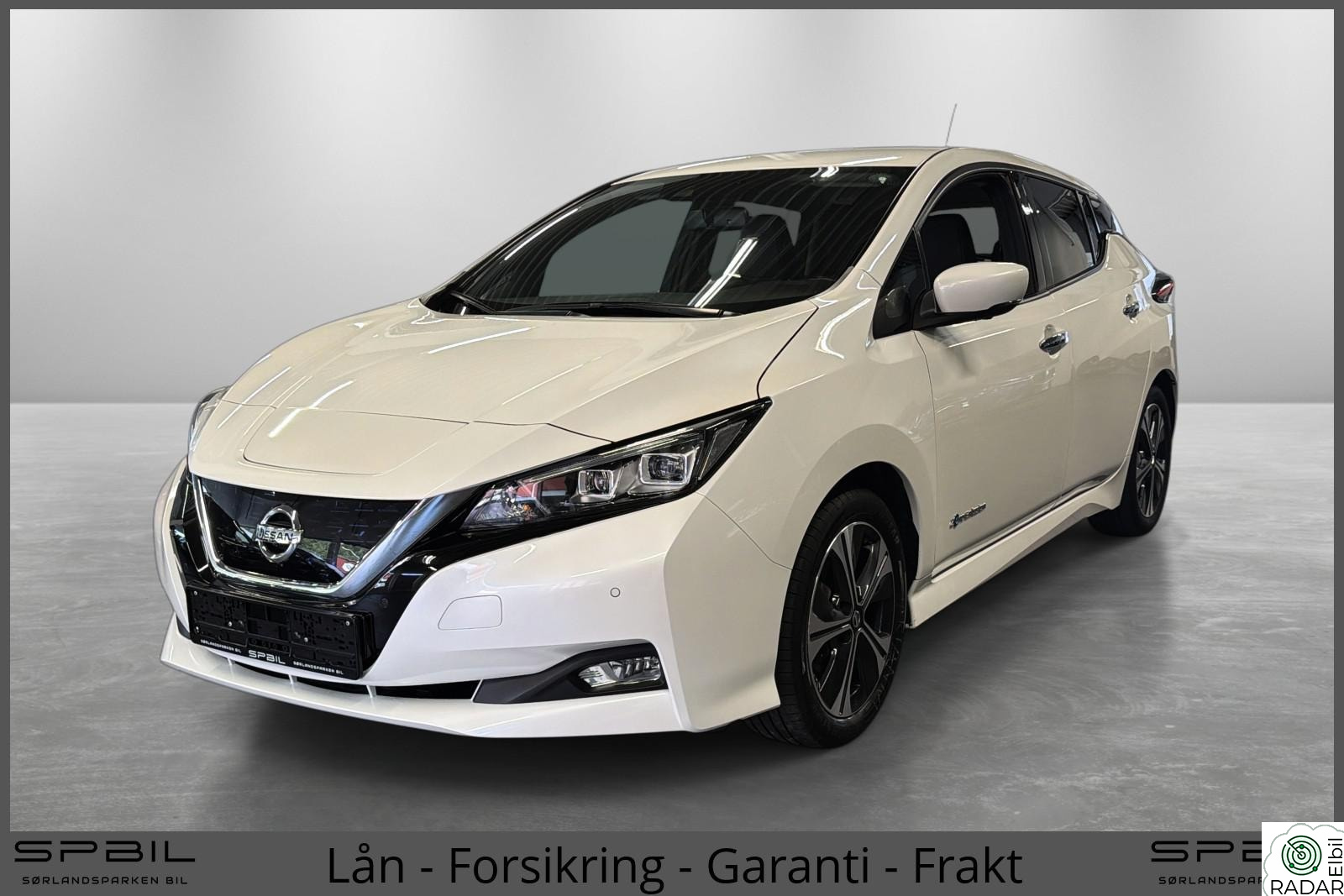 NISSAN Leaf 40kWh 40kWh Tekna D-Skinn 360Kamera ACC Bose Ratt.Varme NYEU!