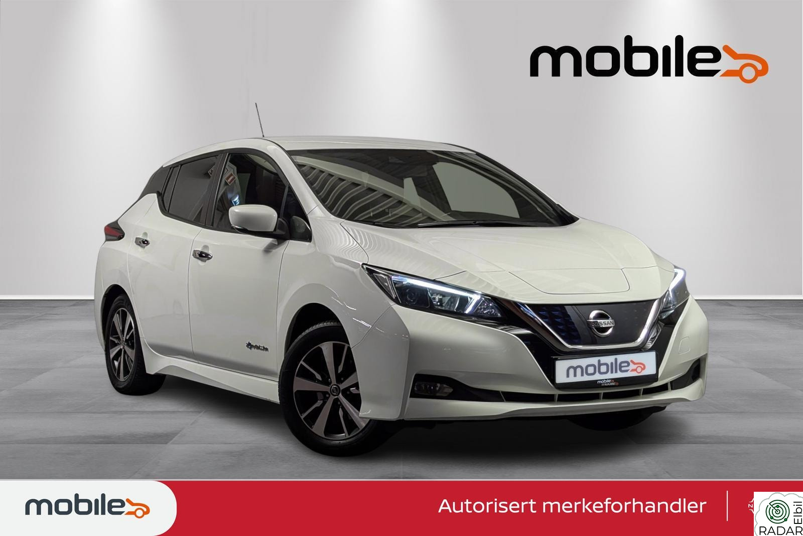 NISSAN Leaf 40kWh 40kWh/270km WLTP/Norskbil/360Kamera/Adaptiv cruise/DAB+