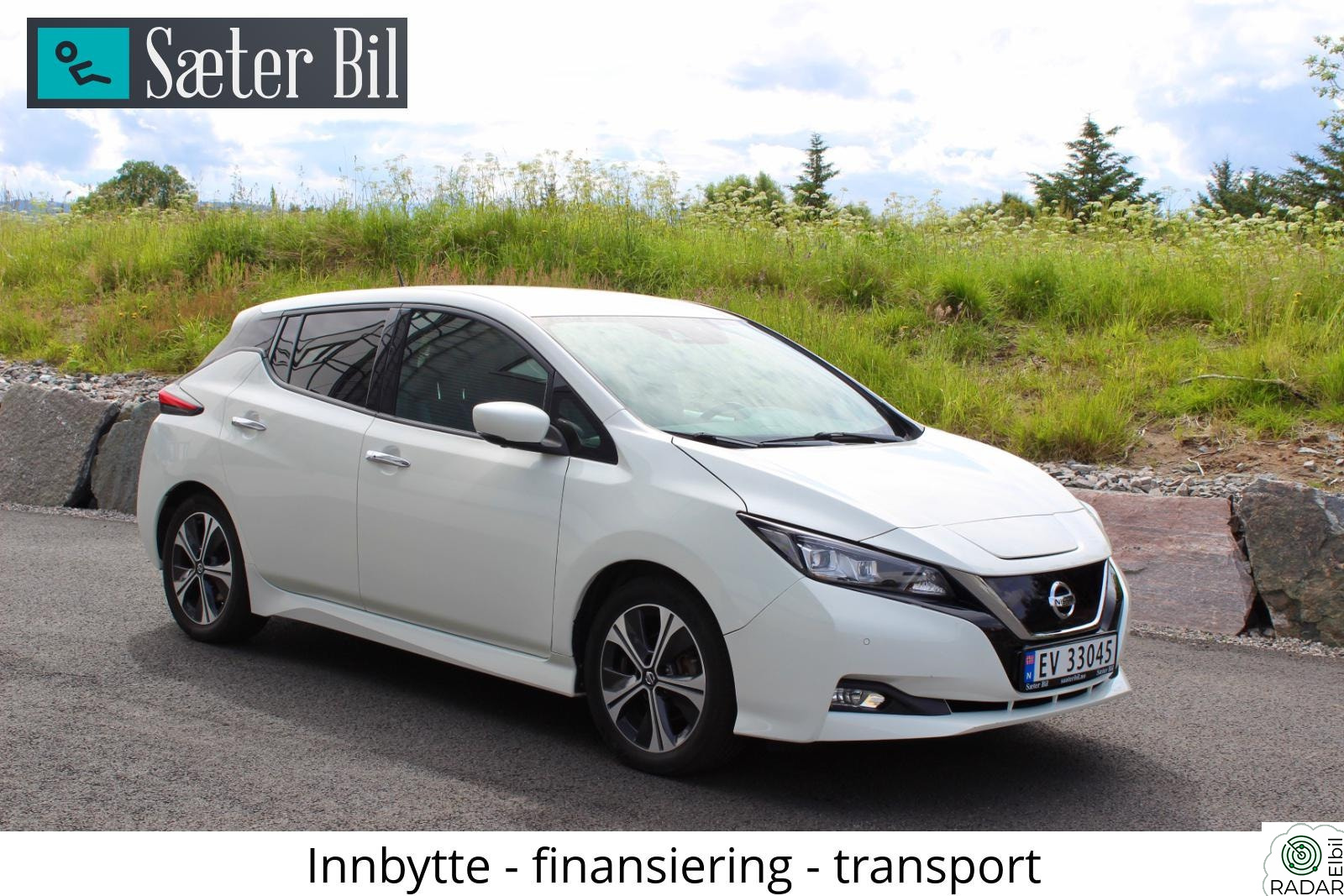 NISSAN Leaf 40kWh Tekna - R.kam - ratt varme - navi - setevarme - ACC