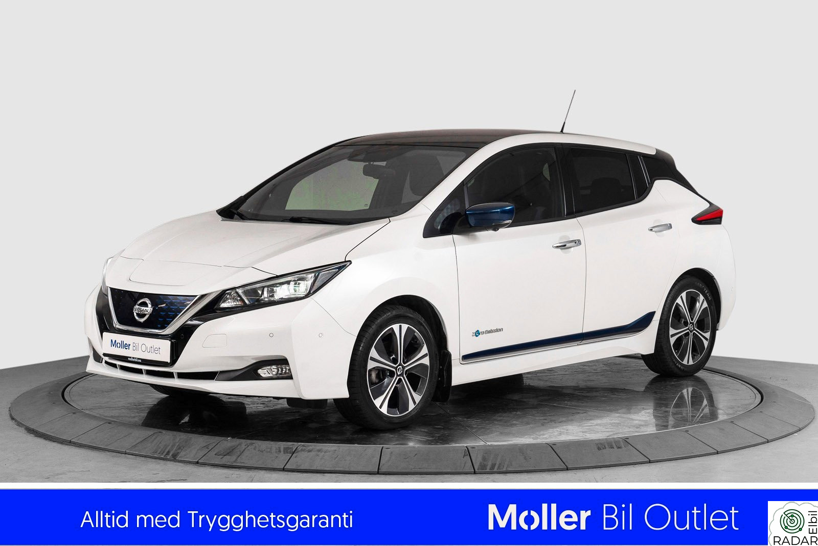 NISSAN Leaf 40kWh 40kWh Tekna - 360Kam, Skinn, ACC, Navi