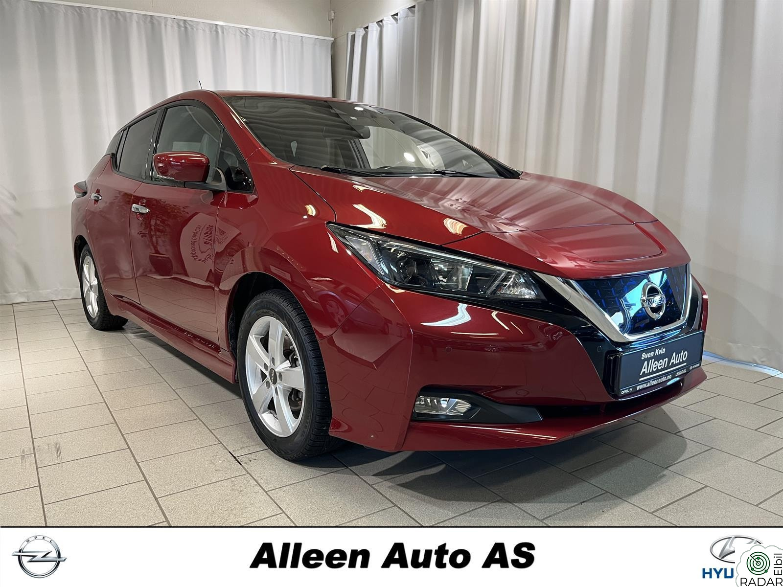 NISSAN Leaf 40kWh 40KWH ACC KAMERA NORSK DAB+