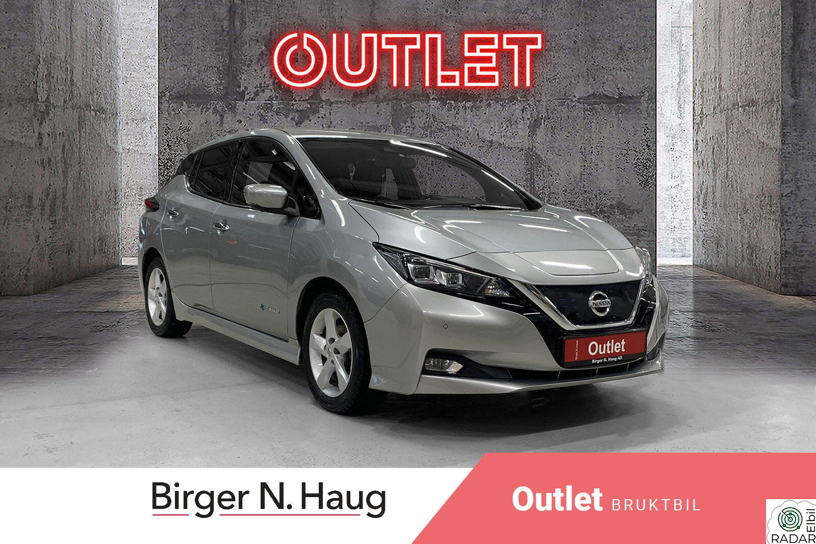 NISSAN Leaf 40kWh 40kWh N-Connecta OUTLET/SOMMER/VINTER/LED/APPSTYRING+++