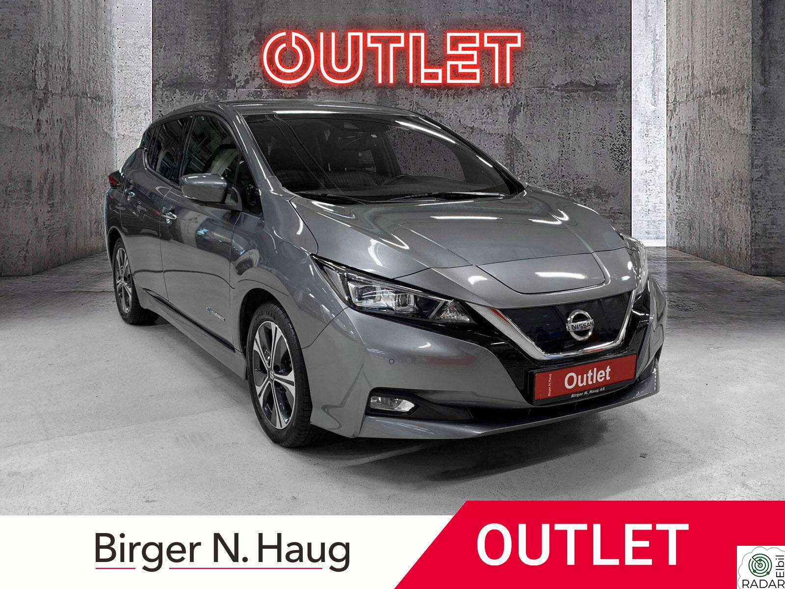 NISSAN Leaf 40kWh 40kWh N-Connecta OUTLET/VARMEPUMPE/HURTIGLADER/DELSKINN