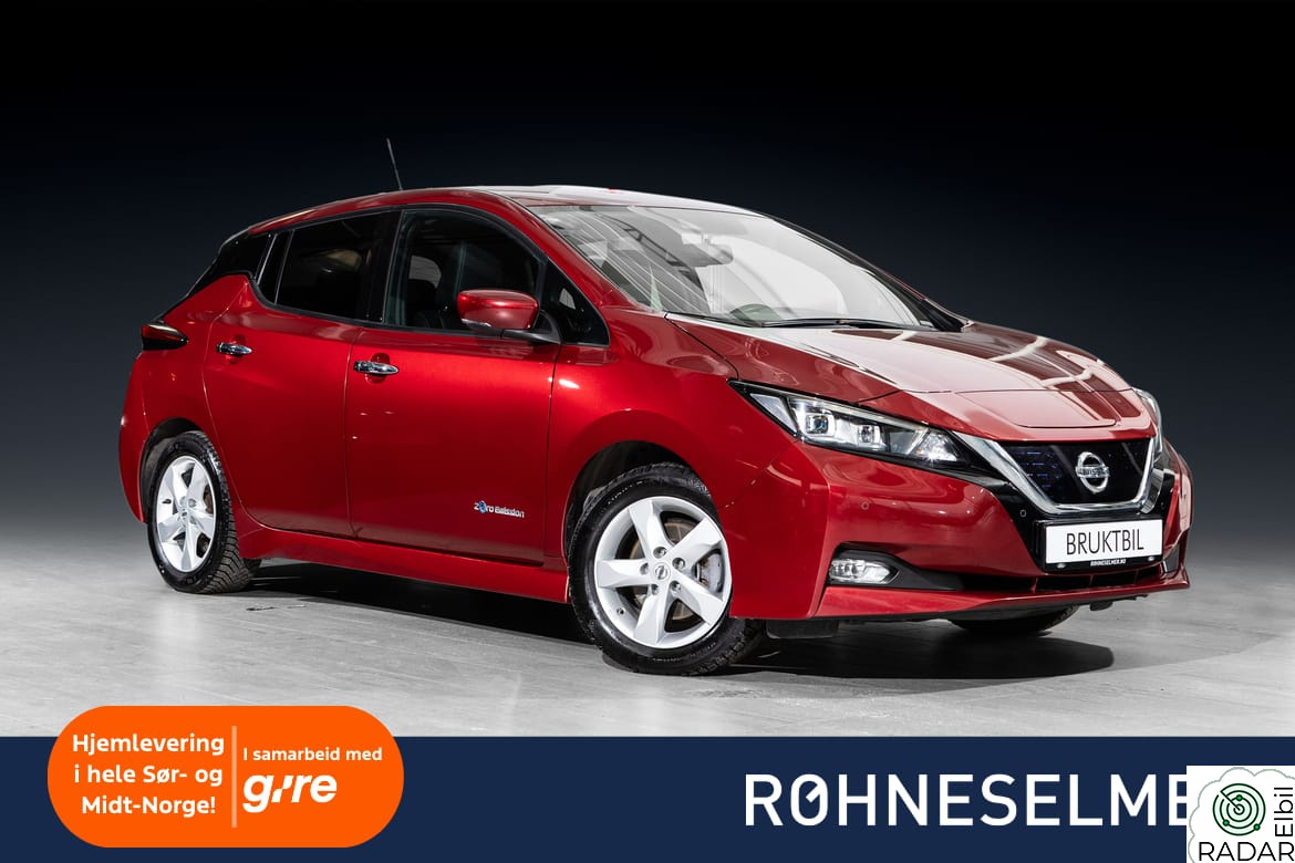 NISSAN Leaf 40kWh 40kWh N-Connecta Kamera|ACC|Rattvarme|Finans