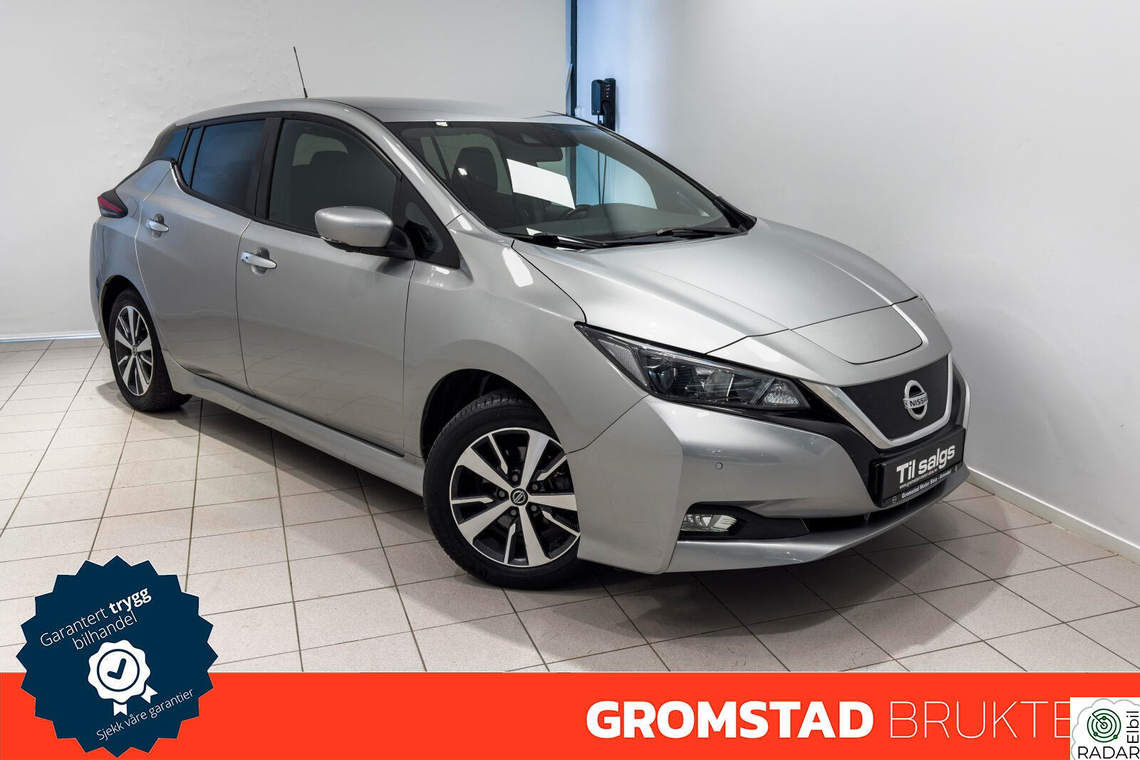 NISSAN Leaf 40kWh 40kWh Acenta Norsk/360.kam/Adaptiv cruise/Rattvarm/Navi