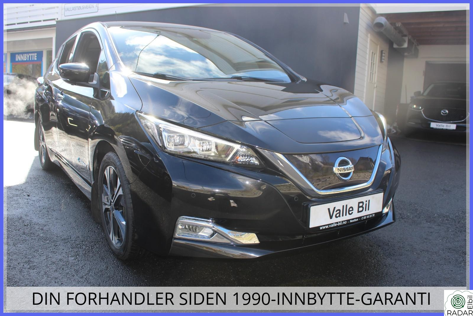 NISSAN Leaf 40kWh 40kWh/ACC/LED/NAVI/KAMERA/SKINN/XENON/1 Års Garanti