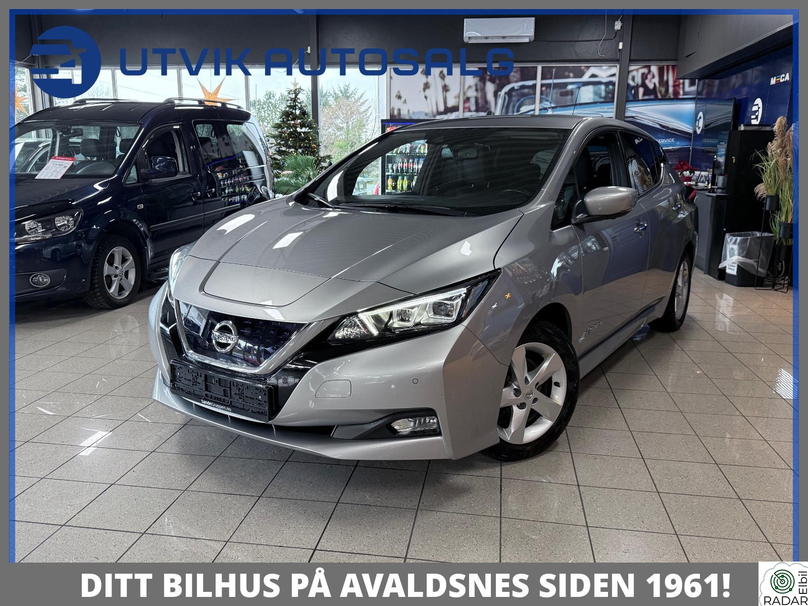 NISSAN Leaf 40kWh 40KWH 150HK 270KM TEKNA/BOSE/DELSKINN/360KAMERA/NAVI++