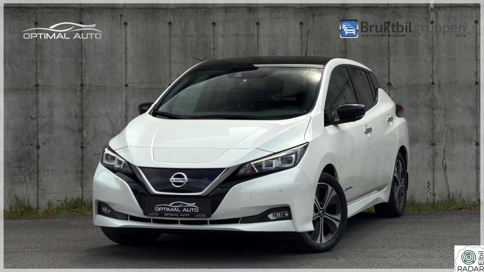 NISSAN Leaf 40kWh 40kWh Tekna/Skinn/ACC/Bose/360Kam/EU2027/++