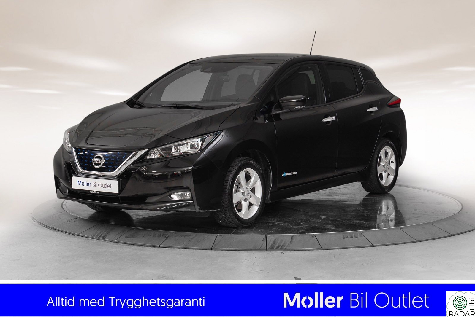 NISSAN Leaf 40kWh 40kWh Tekna - 360Kam, Delskinn, Navi, ACC