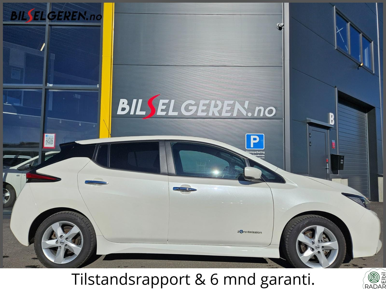 NISSAN Leaf 40kWh 40kWh Acenta | ACC | Vinterpakke | LAV KM. Tilstandsrap