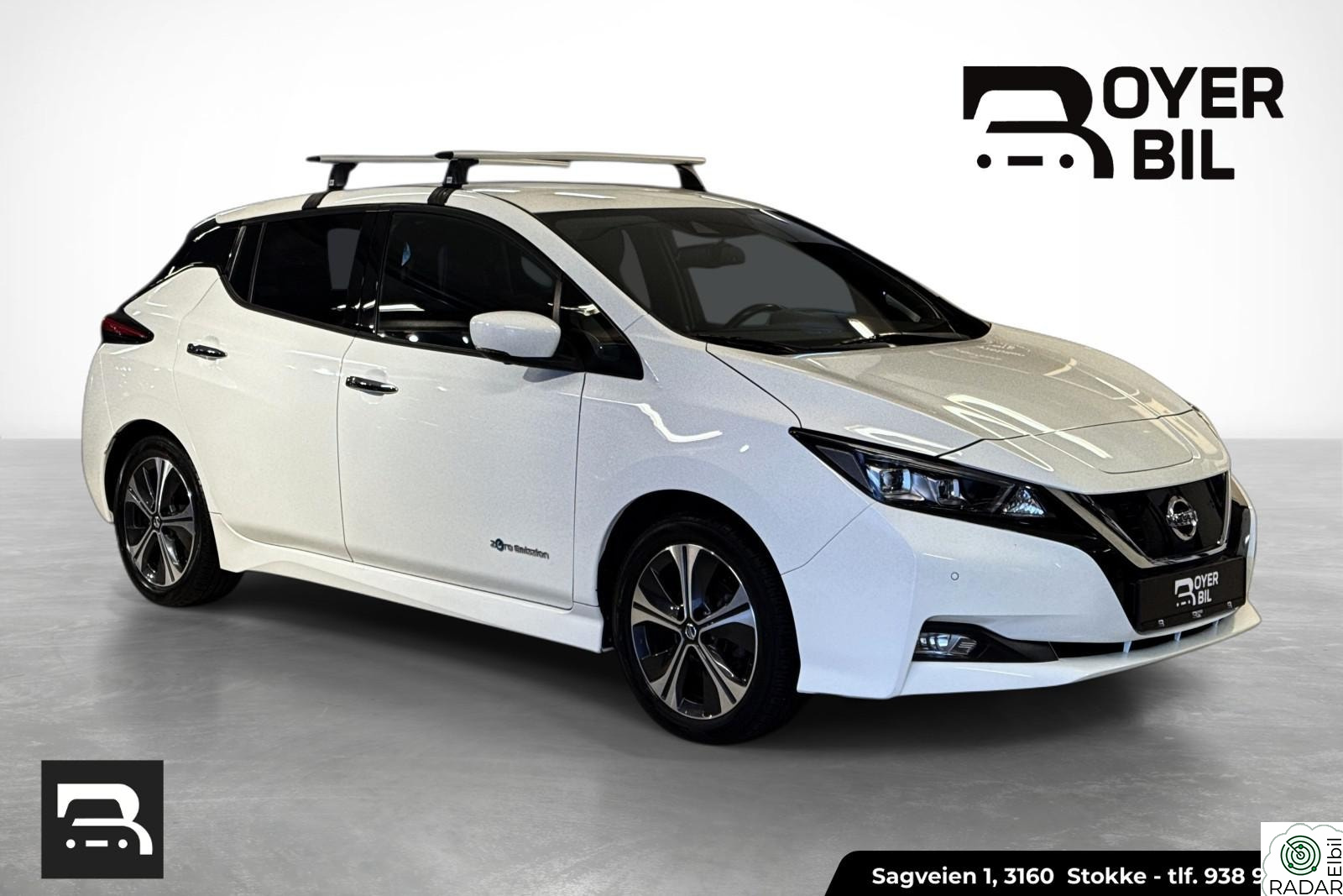 NISSAN Leaf 40kWh Tekna 40 kWh 270km Bose Hengerfeste Acc Navi Dab++