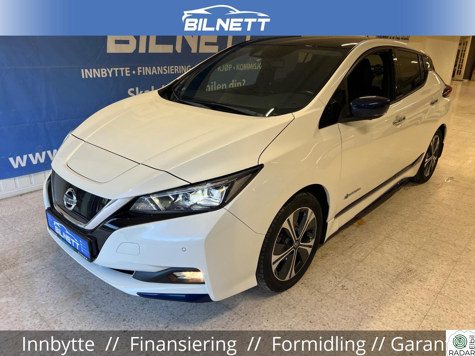 NISSAN Leaf 40kWh 40kWh Tekna 270Km Rekkevidde/ACC/Bose/DAB/360Kam ++++++