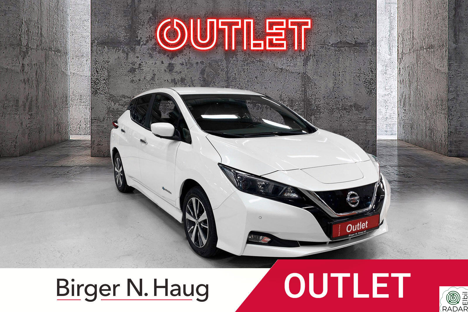 NISSAN Leaf 40kWh 40kWh Acenta OUTLET/VARMEPUMPE/NORSK BIL/360CAM/LED