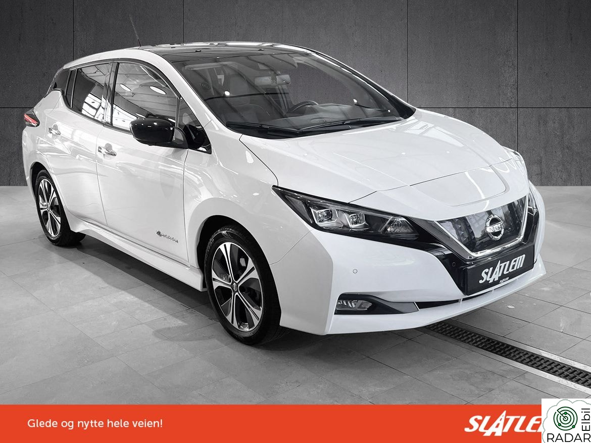 NISSAN Leaf 40kWh Tecna, delskinn, DAB, LED ++