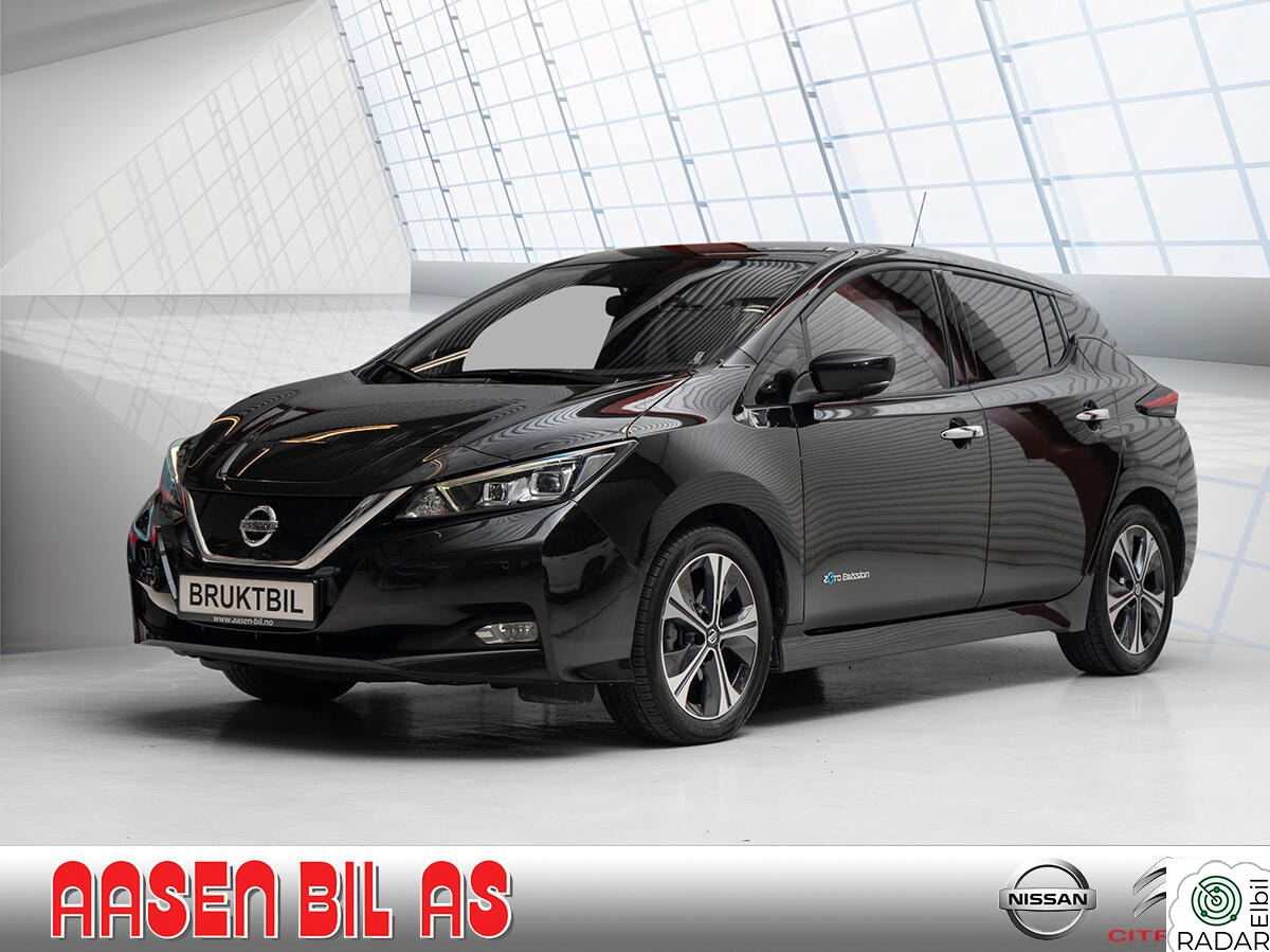 NISSAN Leaf 40kWh 40kWh Tekna ACC, oppvarmet ratt, 360kam, 12 mnd garanti
