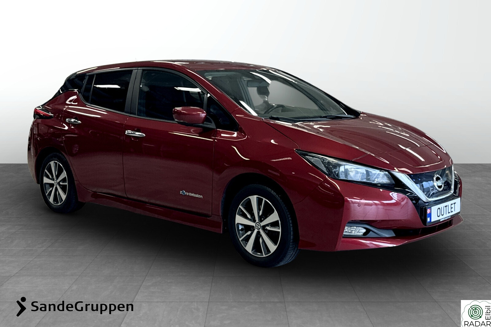 NISSAN Leaf 40kWh 40kWh Acenta Driver assisnatnse/L.klar/Norsk/DAB/Outlet