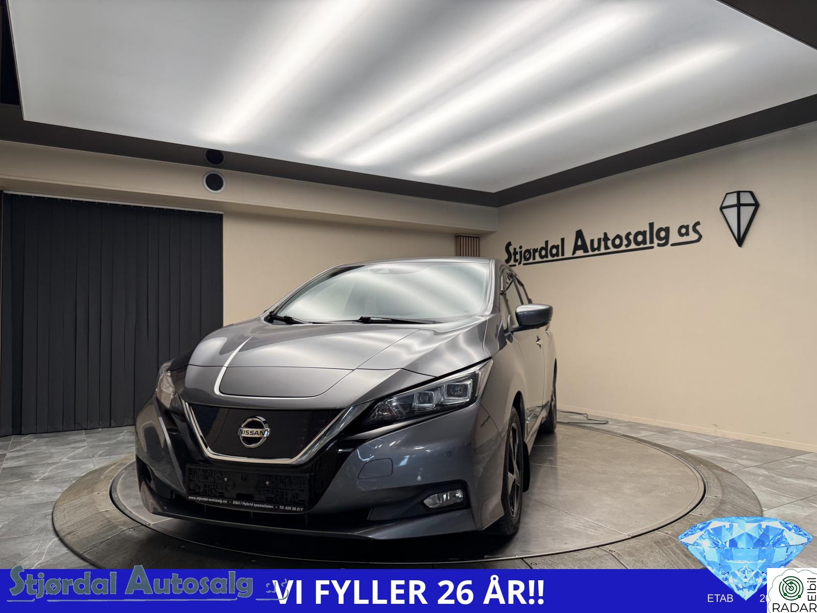 NISSAN Leaf 40kWh 40kWh Tekna BOSE ACC Navi DAB Rattvarme 360g kamera