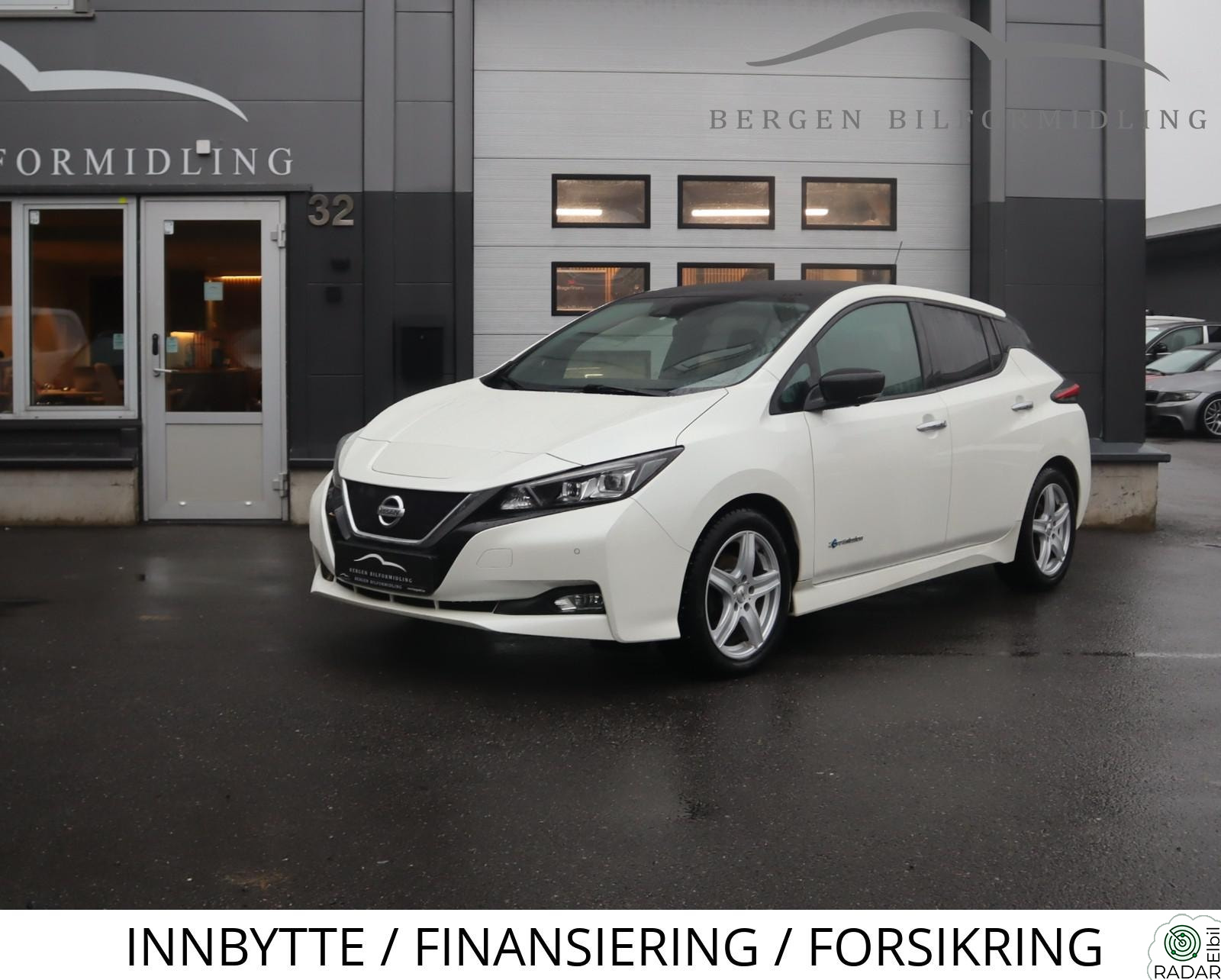 NISSAN Leaf 40kWh 40kWh/ Tekna/ Bose/ Skinn/ ACC/ E-Pedal/ Rattvarme+