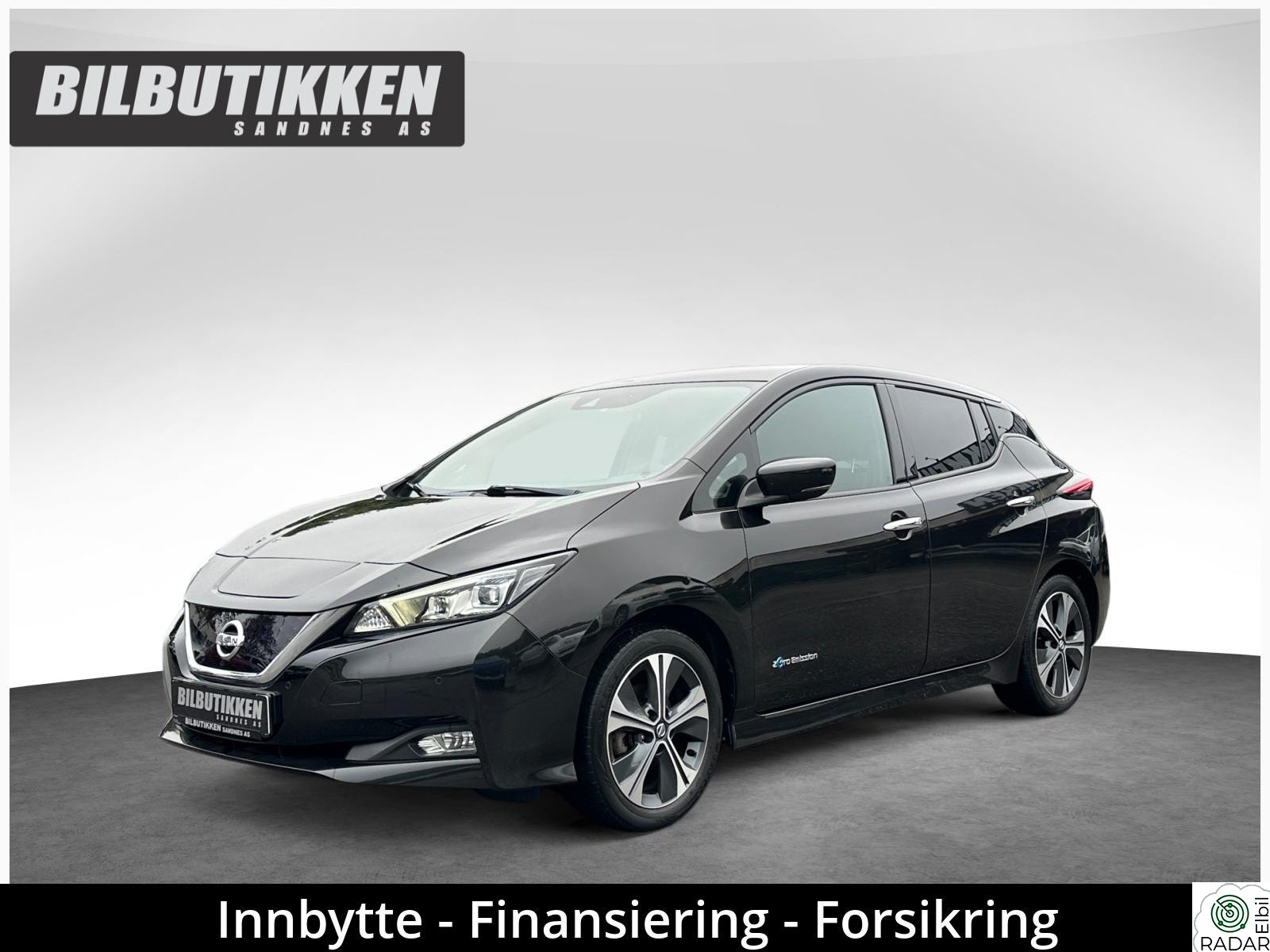 NISSAN Leaf 40kWh 40kWh Tekna Skinn/Bose/Kamera/Lav KM/Velholdt! EU 05-28