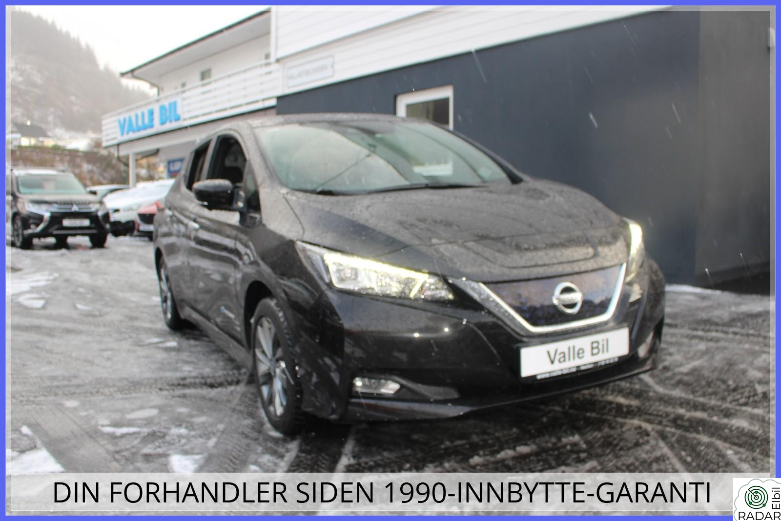 NISSAN Leaf 40kWh 40kWh/ACC/LED/NAVI/KAMERA/SKINN/ DAB+/1 Års Garanti