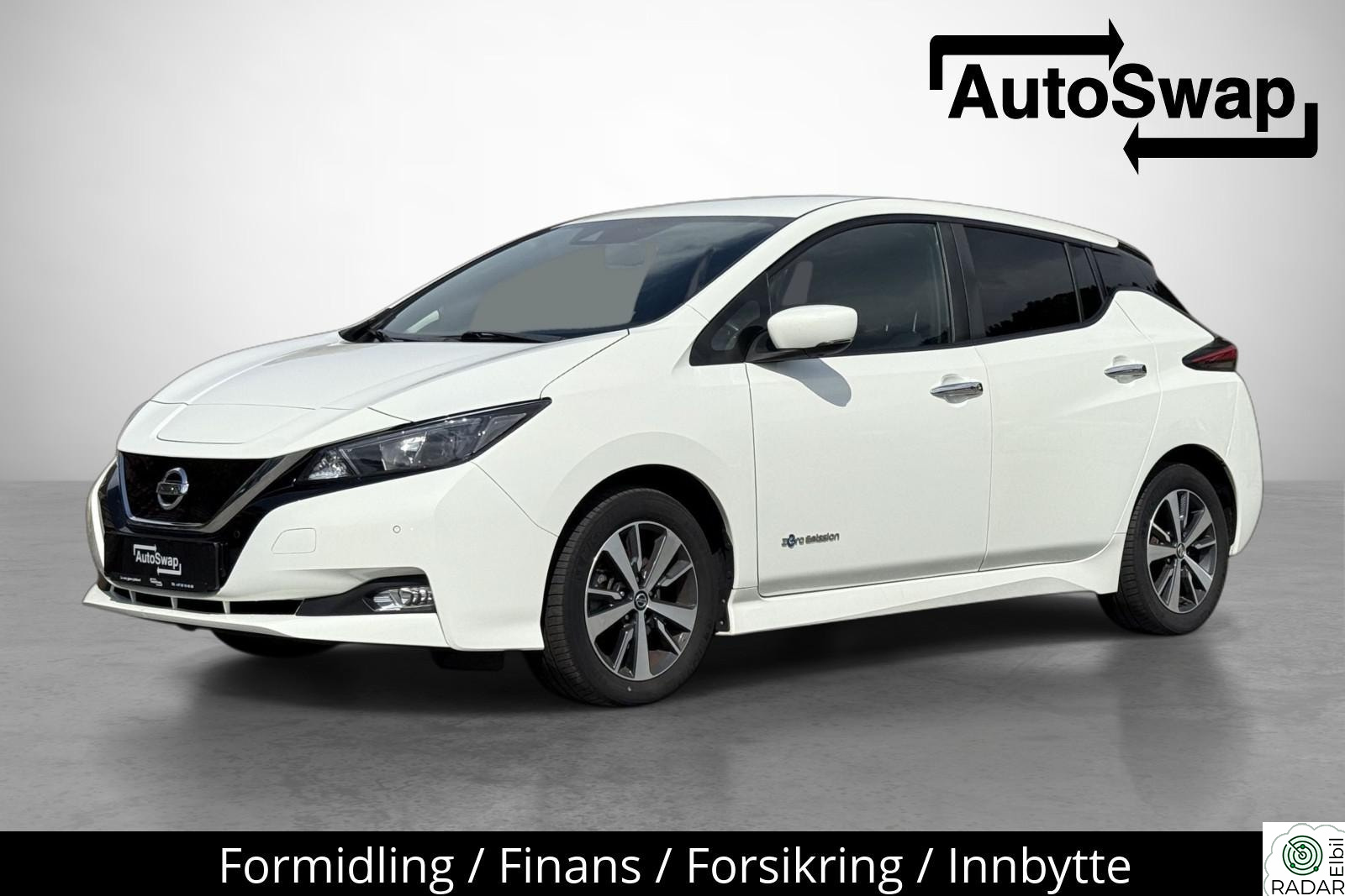 NISSAN Leaf 40kWh 40kWh Norsk/LED/AdaptivCruise/270km/Kamera/Velholdt/S+V