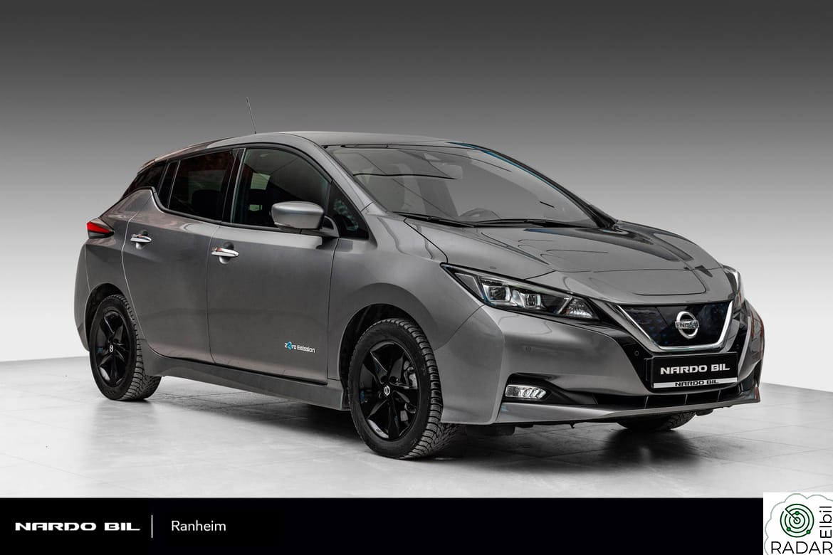 NISSAN Leaf 40kWh TEKNA/NORSK/delskinn/360/Rattvarme
