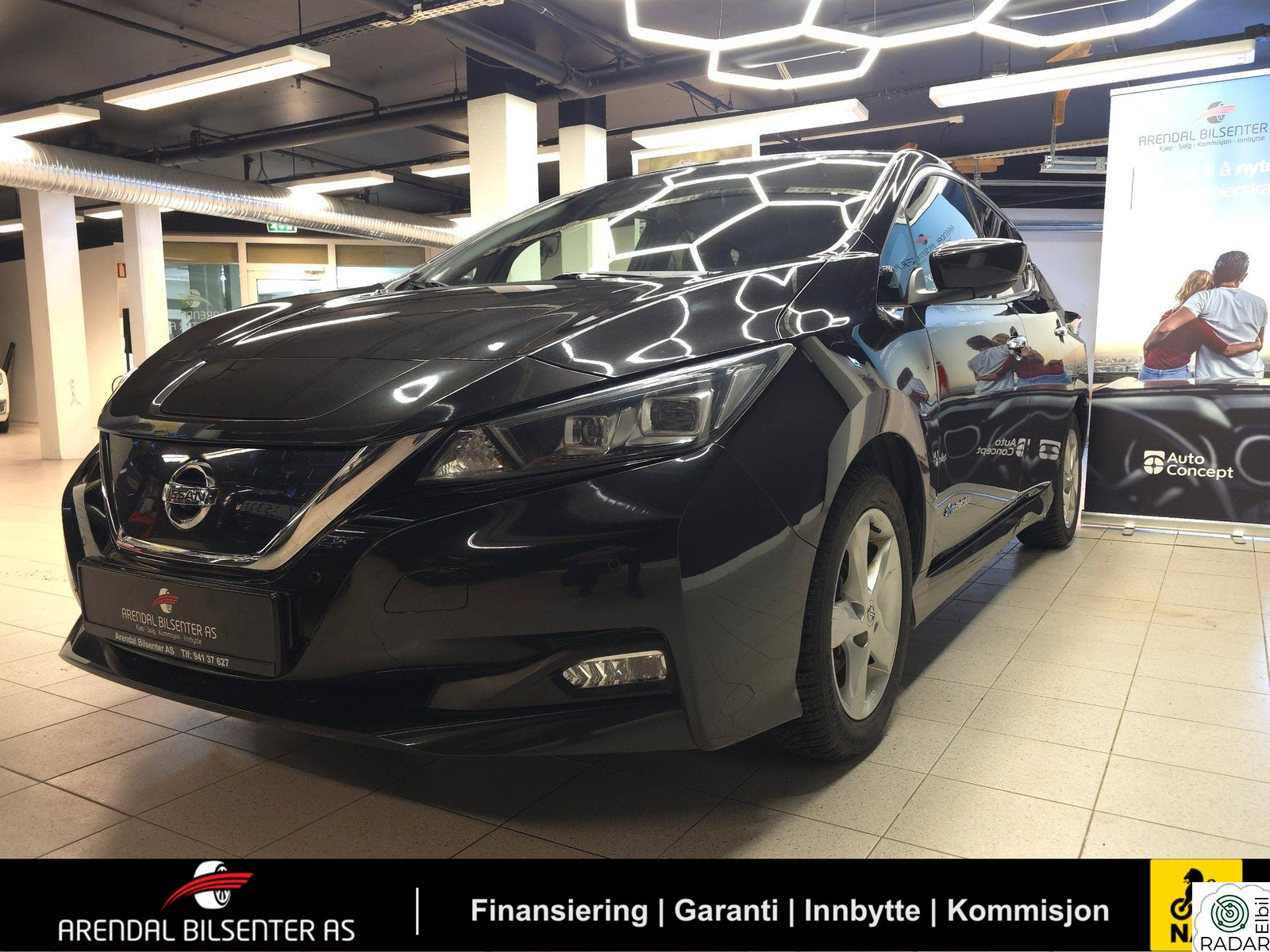 NISSAN Leaf 40kWh 40kWh / TEKNA / ACC / R.KAMERA / NAVI / VARME-RATT