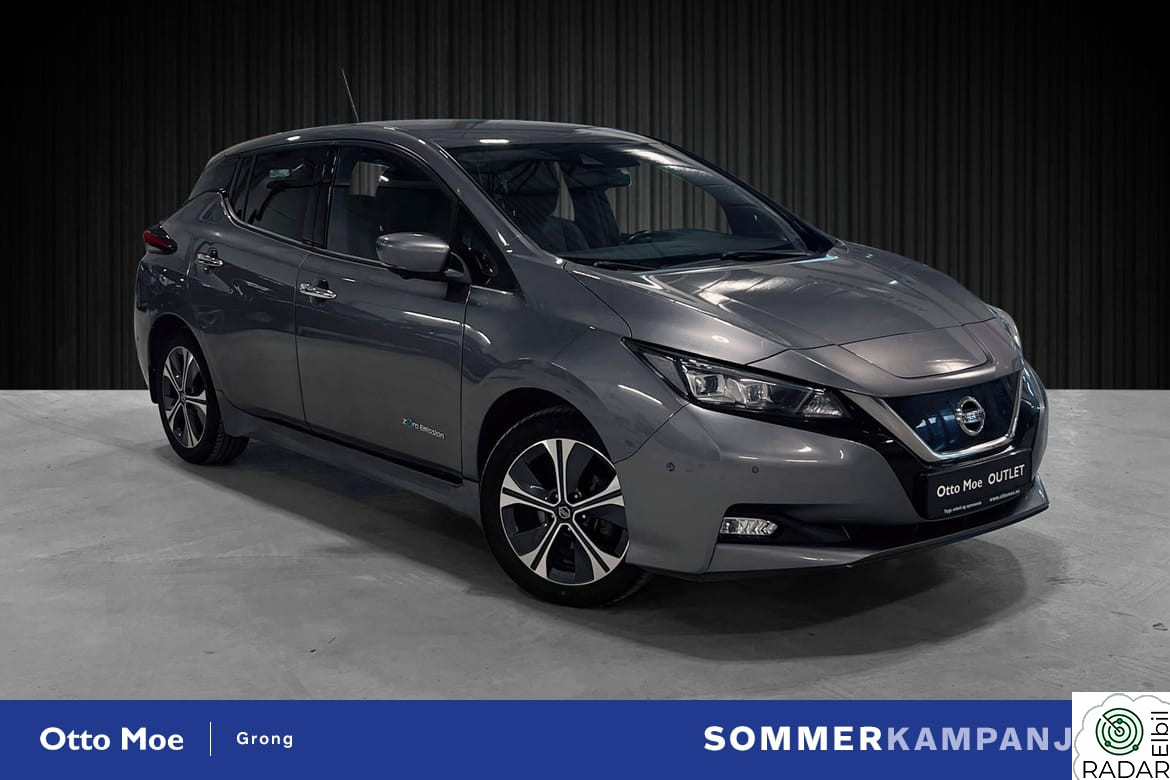 NISSAN Leaf 62kWh SOMMERKAMPANJE med rente fra 2,99%