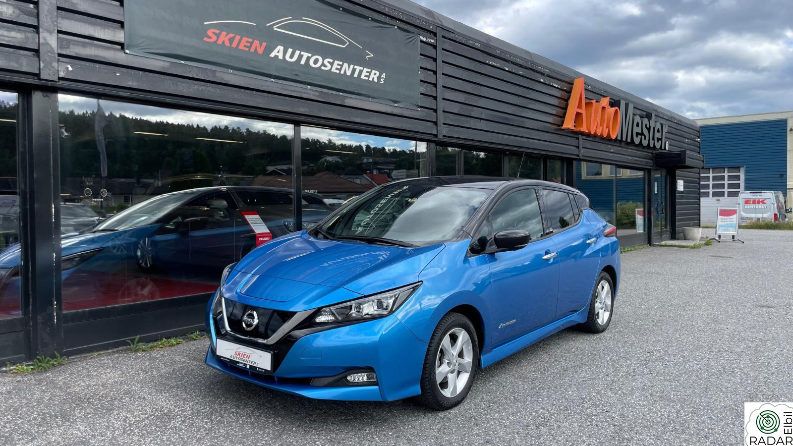 NISSAN Leaf 40kWh Tekna 40kWh.BOSE,Ryggekam,Isofix,Navi,Cruise,Klima,DAB+