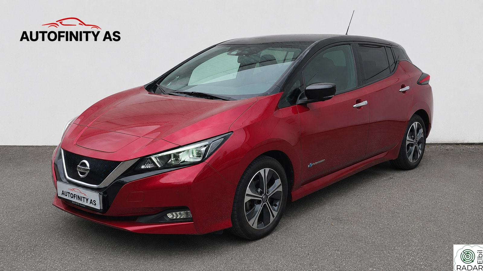 NISSAN Leaf 40kWh | Tekna | Delskinn | Navi | ACC | BOSE | DAB | R.Kam