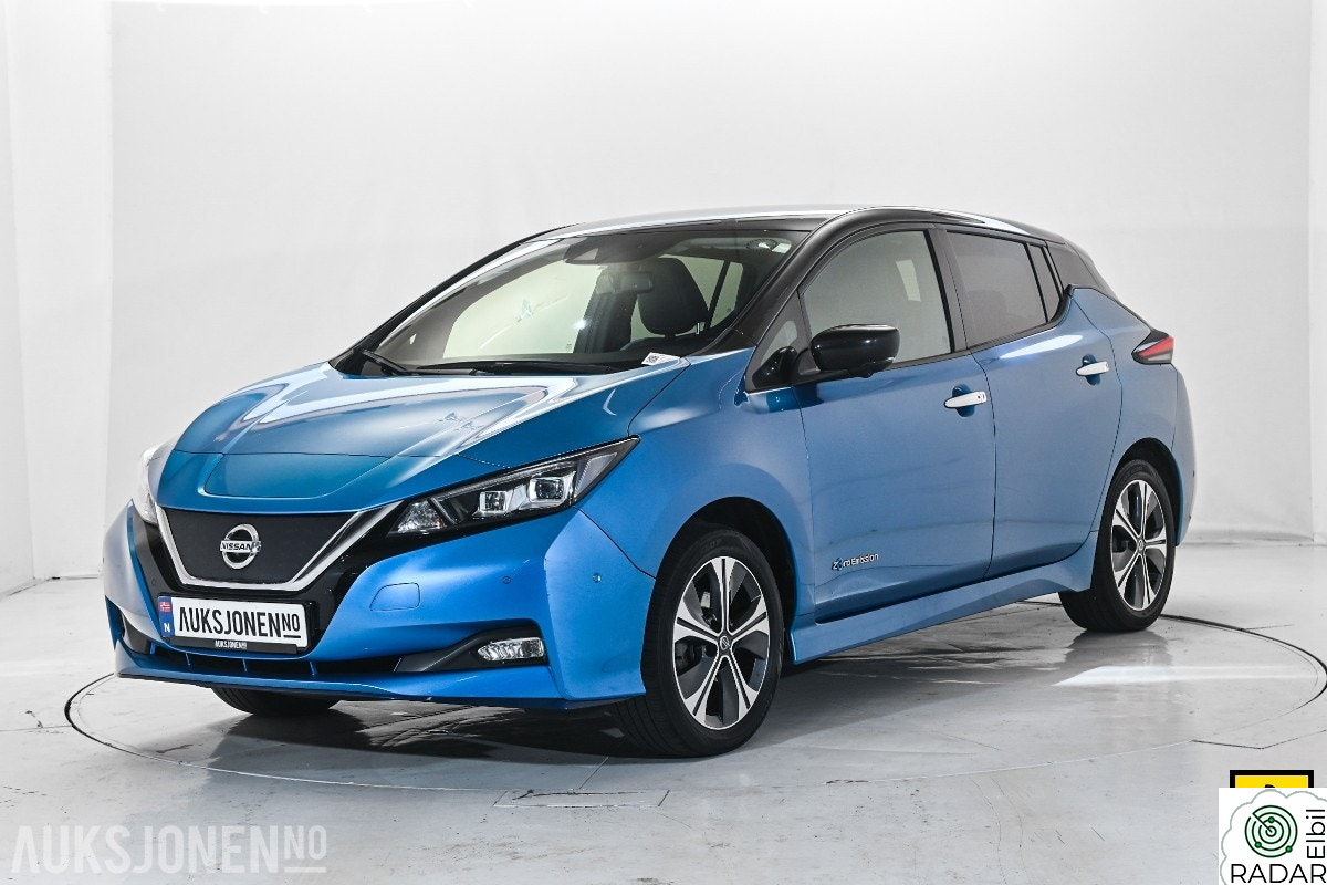 NISSAN Leaf 62kWh 62 KWH TEKNA ACC BOSE 360-KAMERA SKINN VARMER NAVI