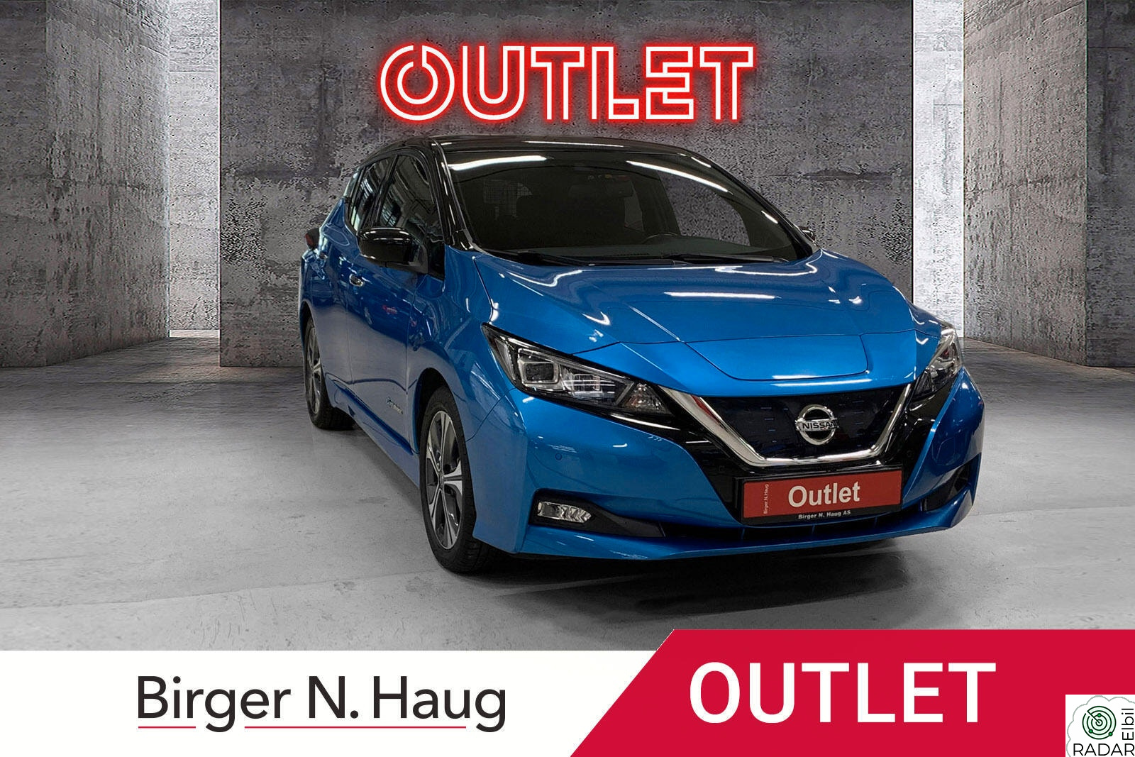 NISSAN Leaf 40kWh 40kWh N-Connecta OUTLET/VARMEPUMPE/NORSK BIL/360CAM/LED