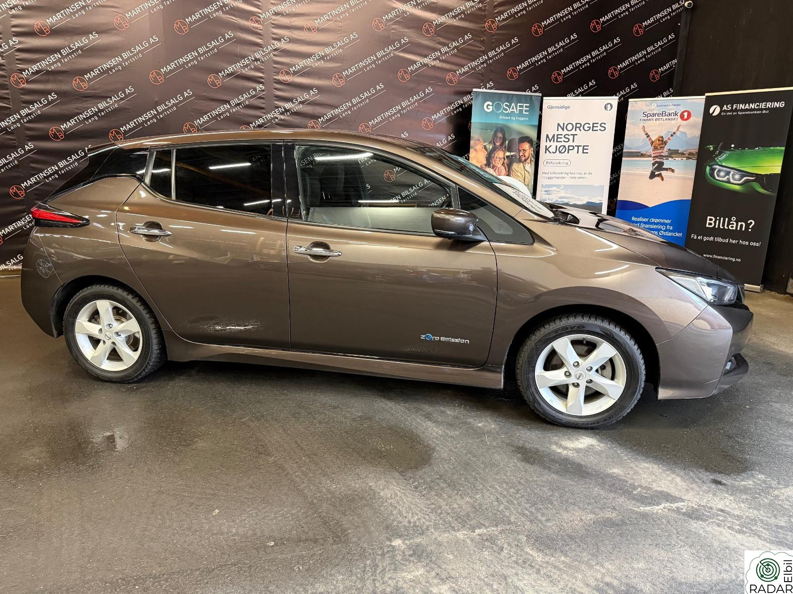 NISSAN Leaf 40kWh TEKNA Topp Modell/360/NAVI/RYGGK/KM.79000