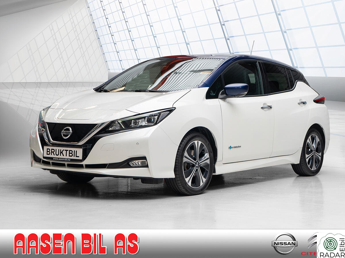 NISSAN Leaf 40kWh 40kWh Tekna herlig fargekombo, nye skiver/klosser f&b