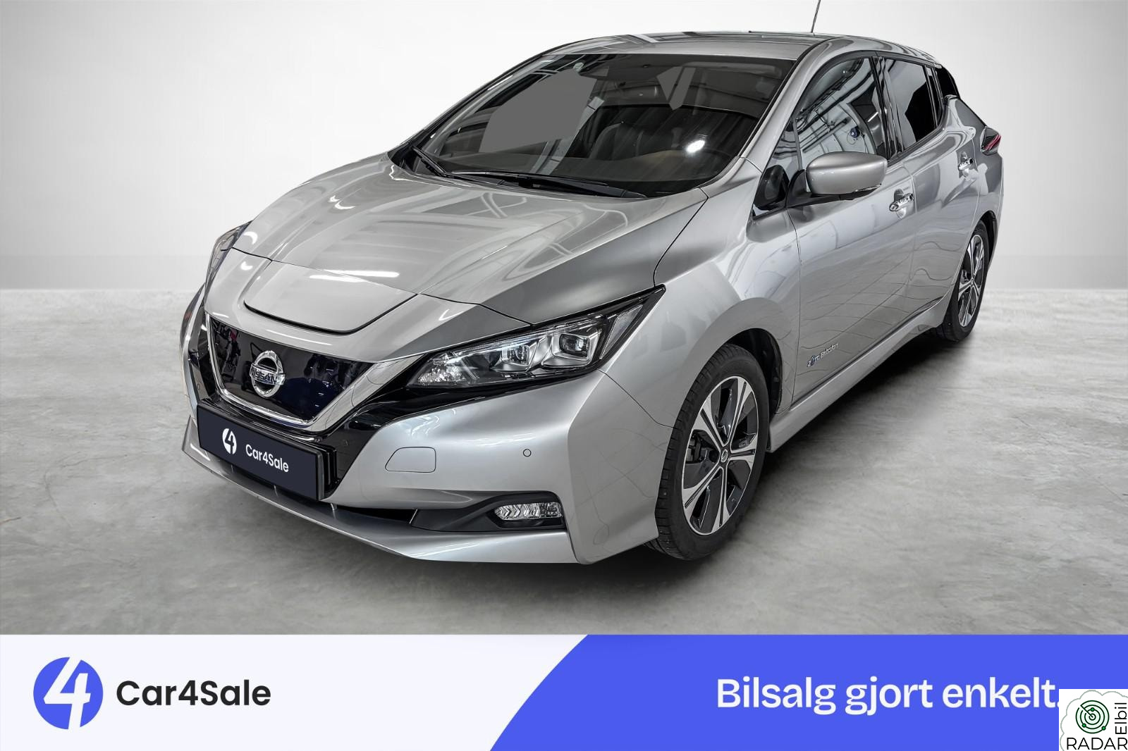 NISSAN Leaf 40kWh 270km Tekna / Lav KM / 1 Eier / BOSE / Skinn / ACC ++