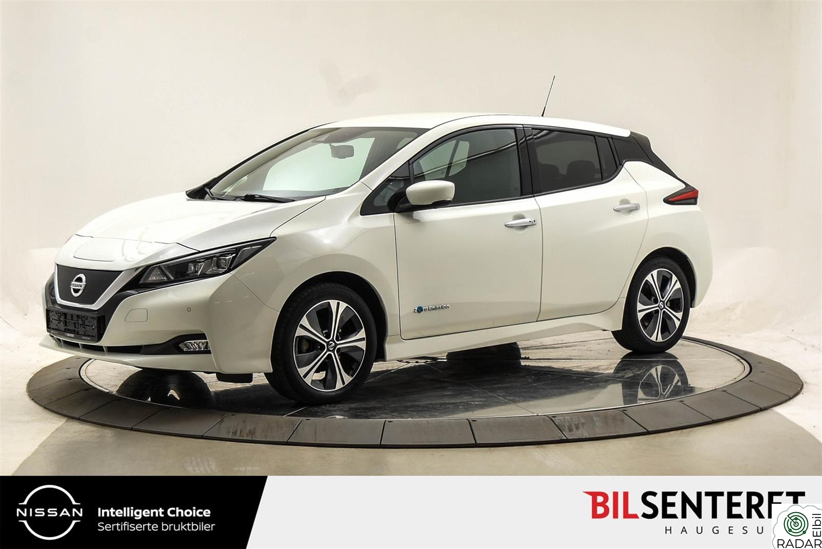NISSAN Leaf 40kWh 40KWH Tekna 360kamera, ACC, Bose, Navi, Delskinn