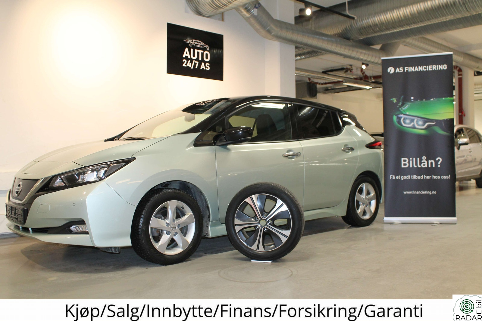 NISSAN Leaf 40kWh Tekna-Utgave/Nylig-Service/EU-30-11-2027