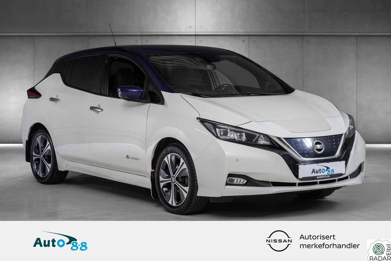 NISSAN Leaf 40kWh /SKINN/BLIS/BOSE/DAB+/NAVI/NYLIGSERVET/VARMEPUMPE/++!